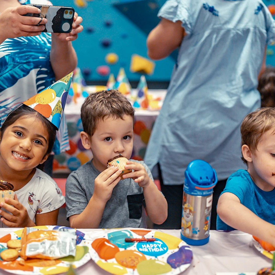 Kids Birthday Party at Bouldering Project Brooklyn