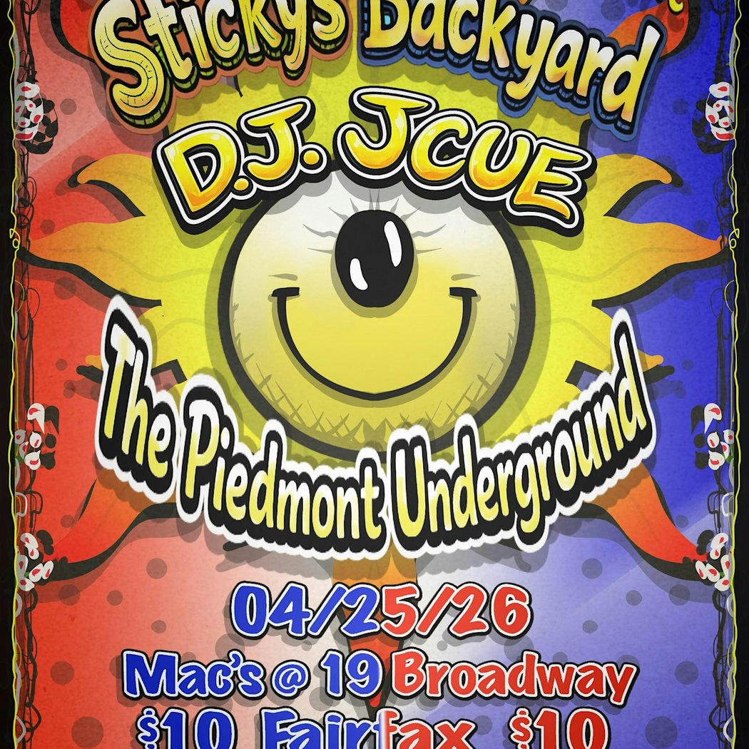 Sticky’s Backyard ft. DJ J.Cue & The Piedmont Underground – Live 1