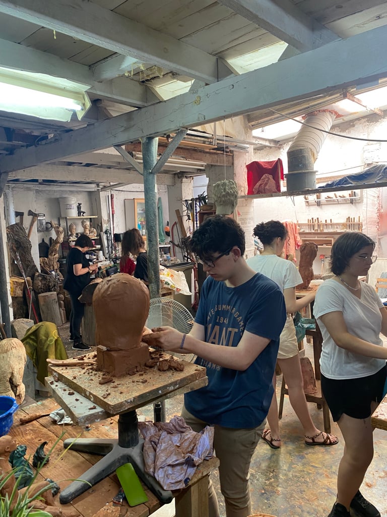 Marcos Domínguez Taller de Escultura 2