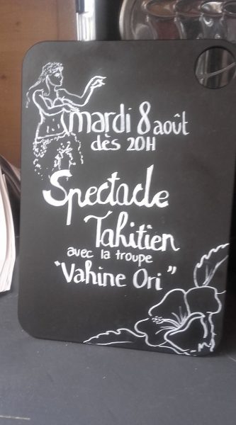 Prestation au Restaurant Zocoa Kanttu 1