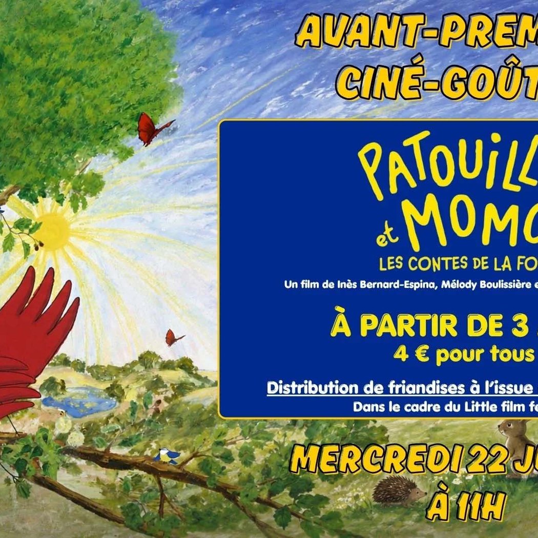Ciné-goûter – Patouille et Momo 1