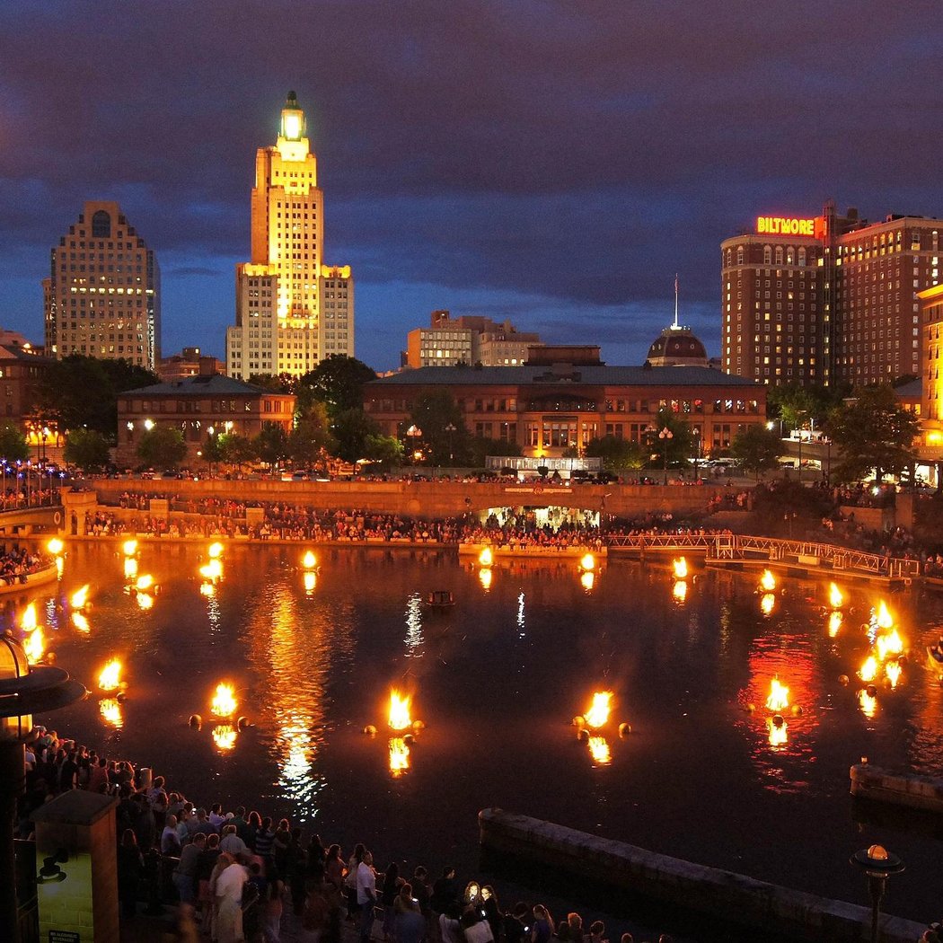 WaterFire Partial Lighting 1