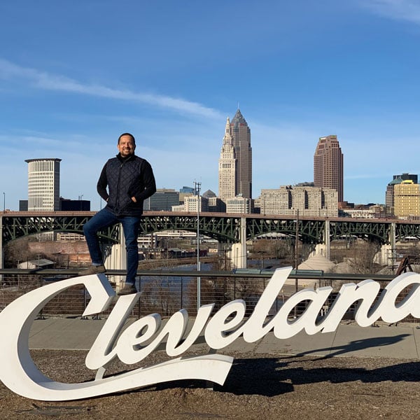 Cleveland Script Sign - Tremont 3
