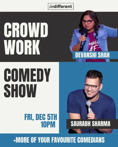 Crowd Work Comedy Show 1