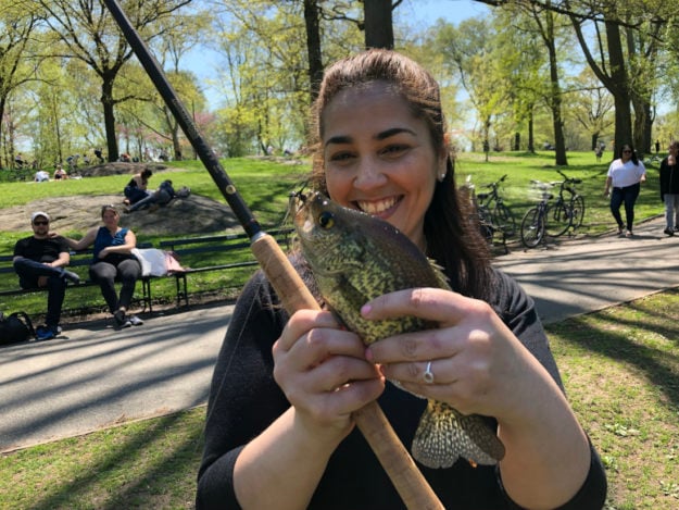 Fishing at the Harlem Meer