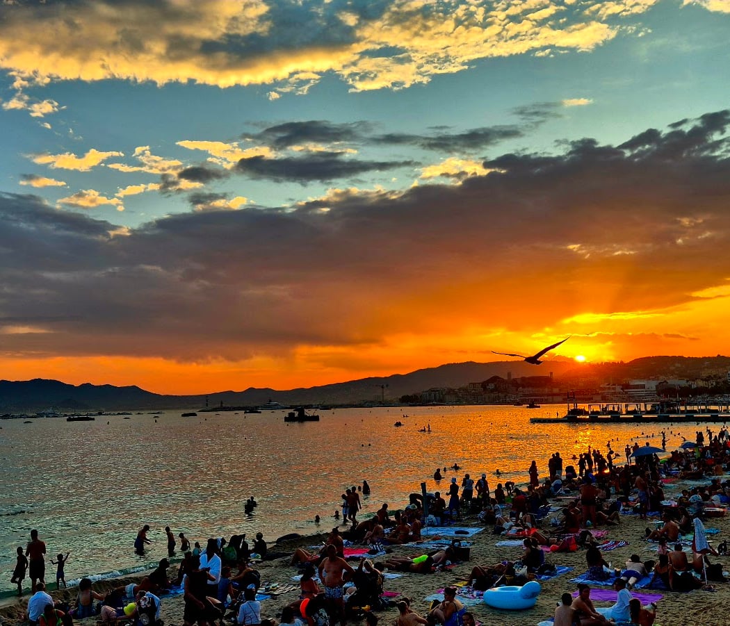 Zamenhof - plage publique de Cannes 1