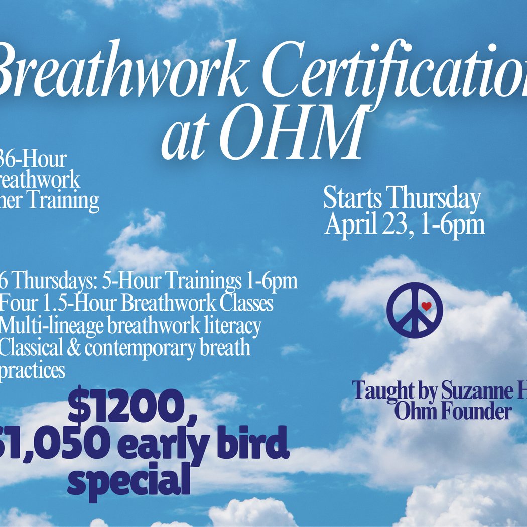 OHM Professional Foundational Breathwork Training: Breathwork Certification 1