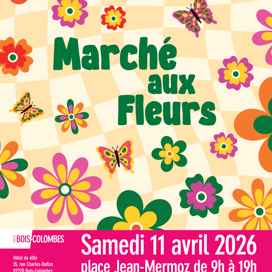 Marché aux Fleurs de Bois Colombes 1