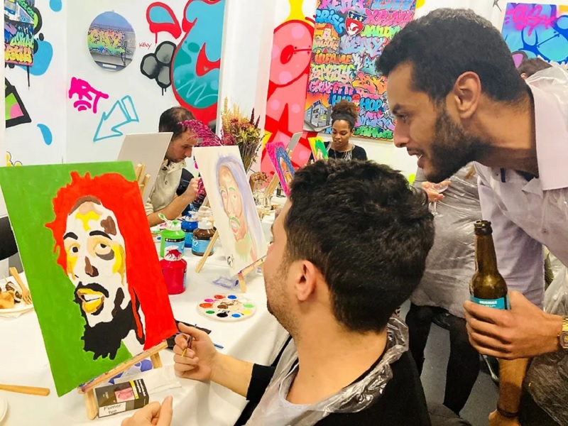 Drink & Paint 1