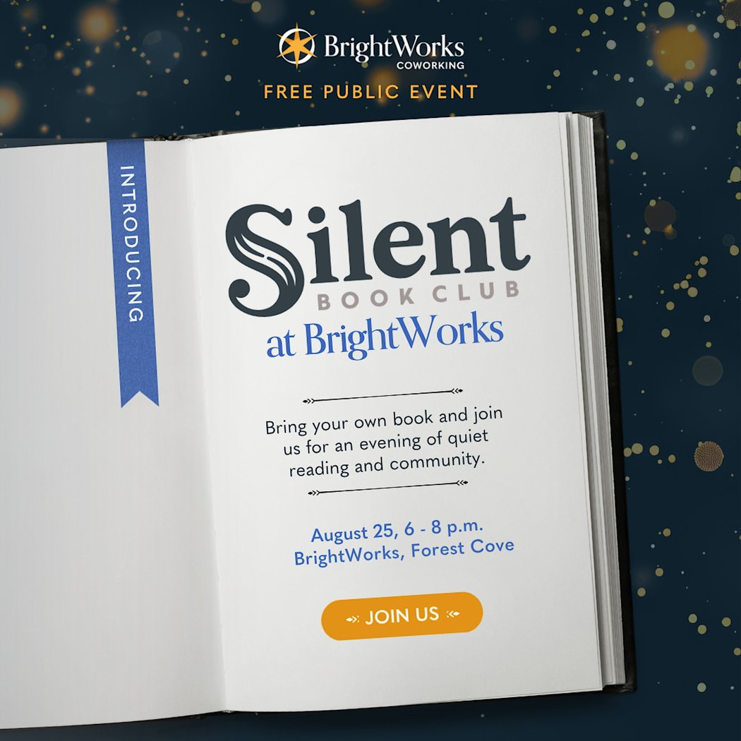 Silent Book Club at BrightWorks