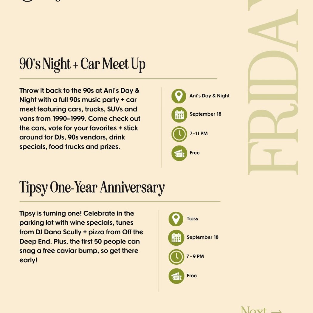 Tipsy One-Year Anniversary 1