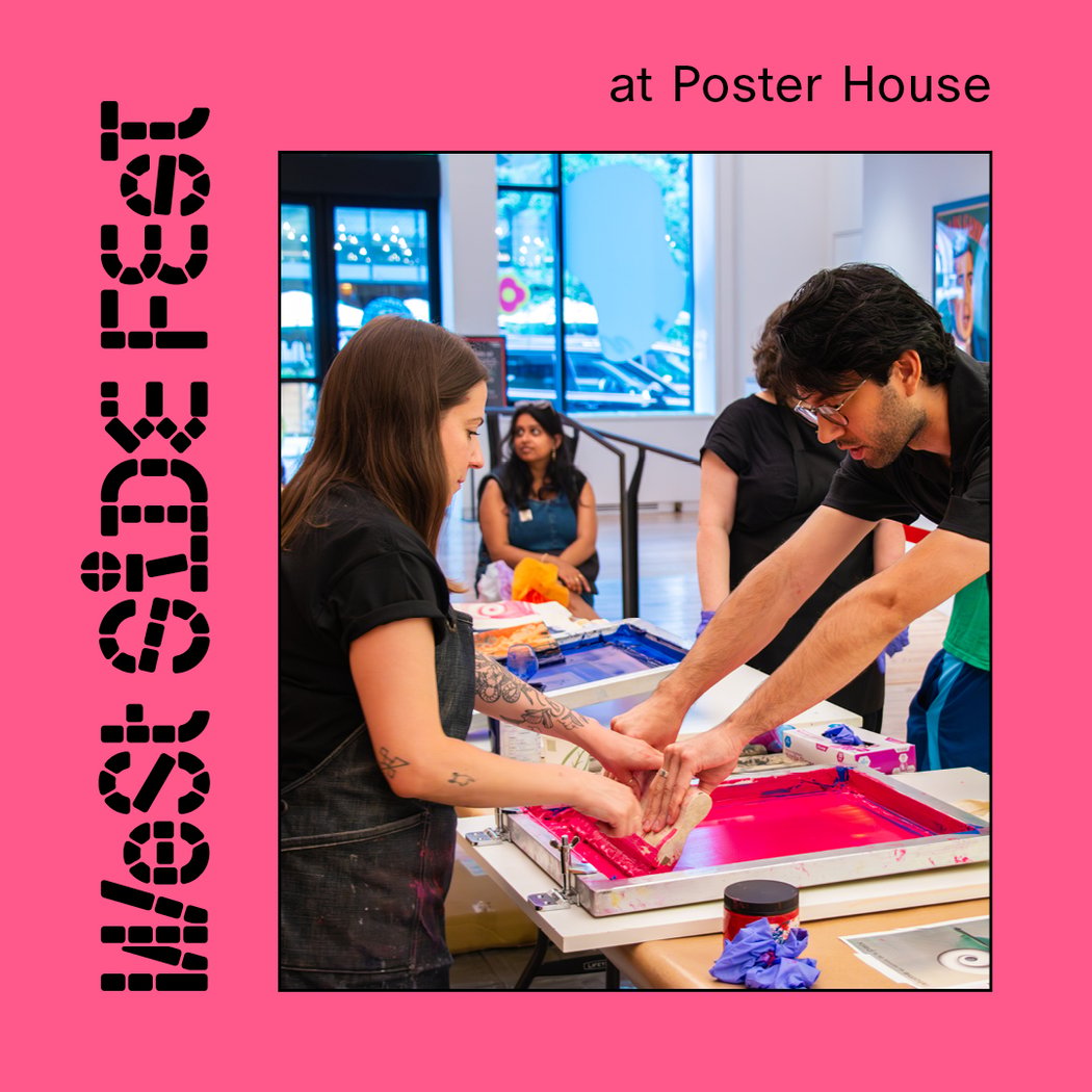 Drop-in Tote Bag Screenprinting with Secret Riso Club 1