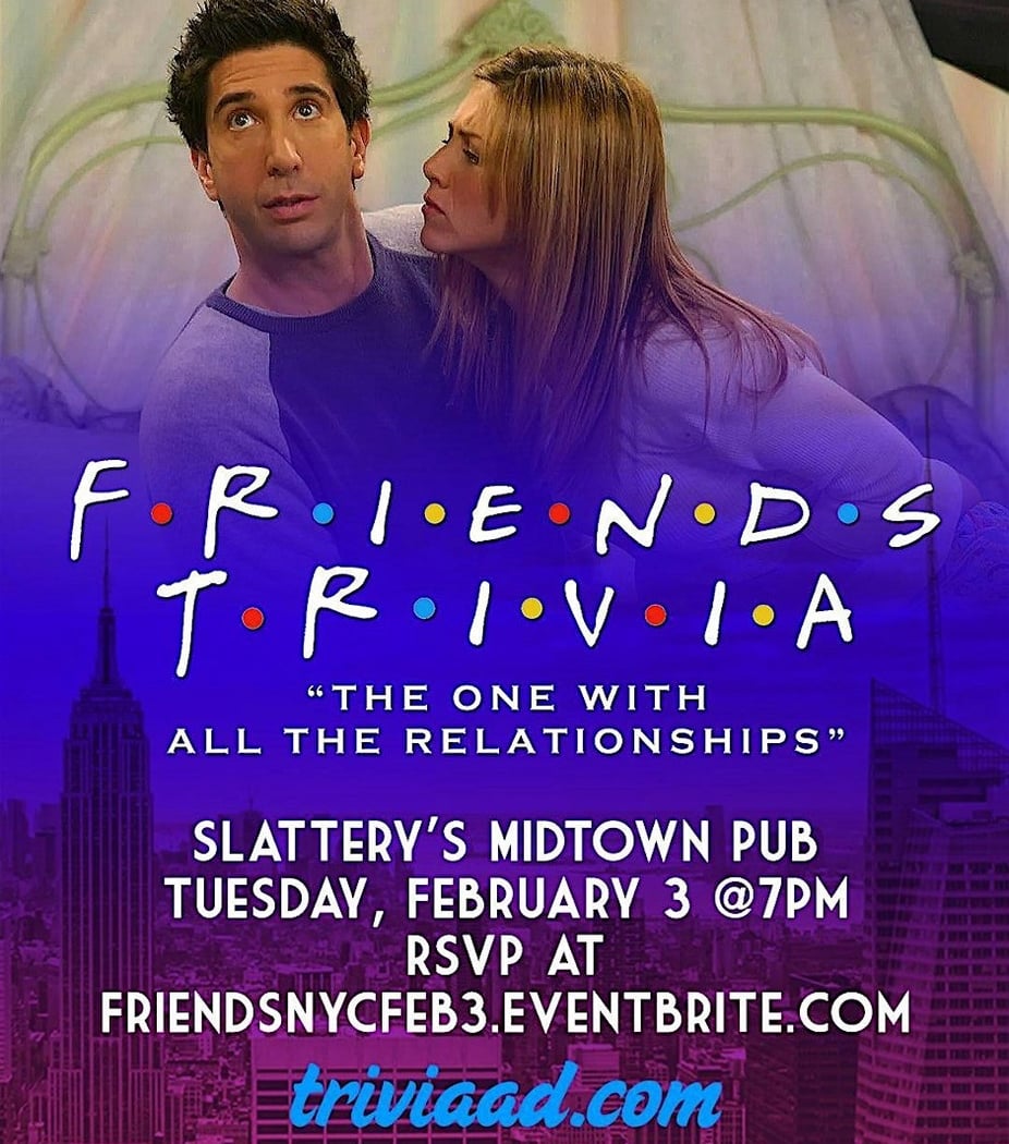 Friends Trivia: The One With All the Relationships 1