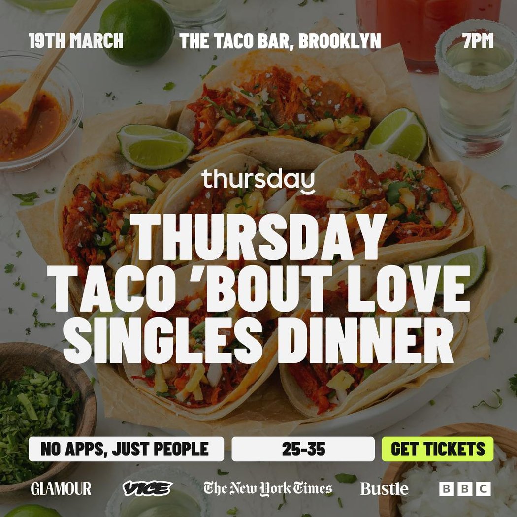 Let’s Taco ’Bout Love Singles Dinner 1