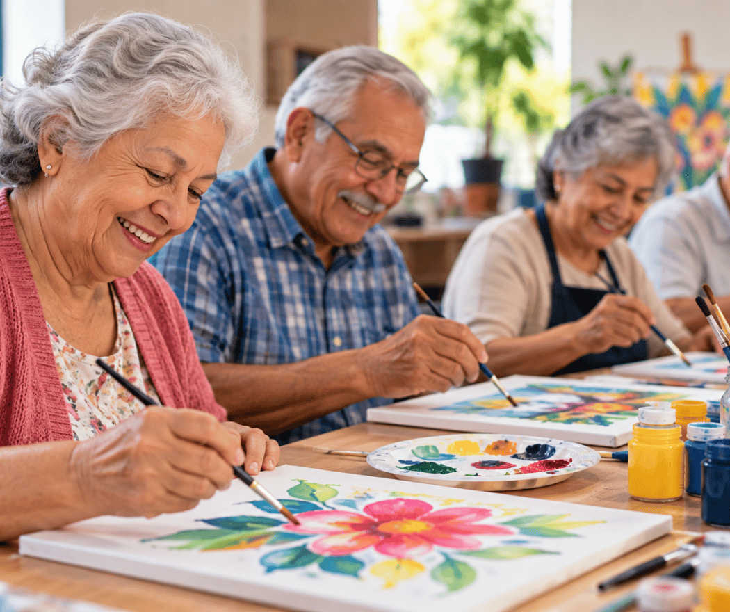 Seniors Art Class 1