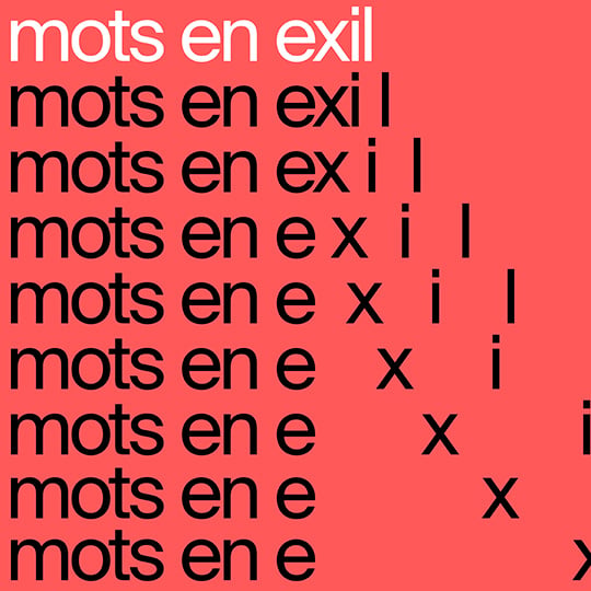 Mots en exil #16