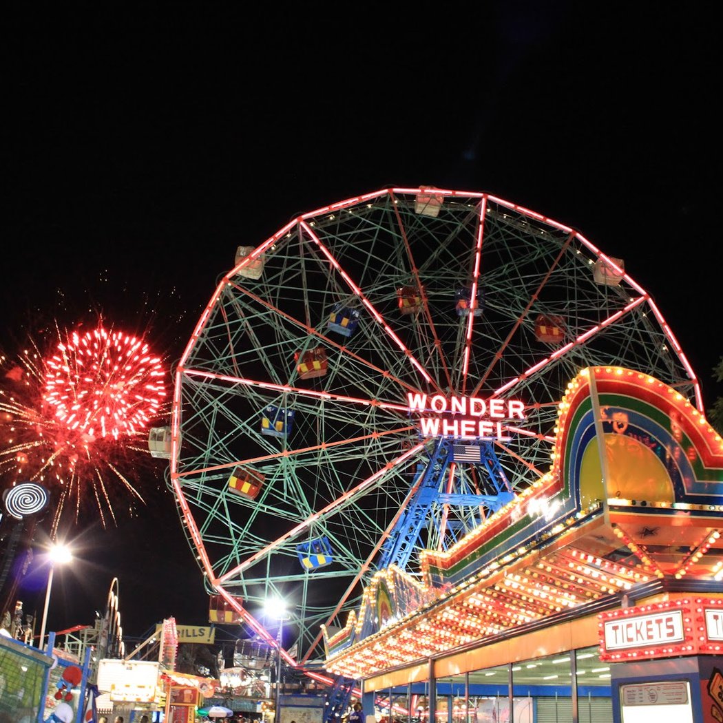 Coney Island Weekly Friday Night Fireworks 1