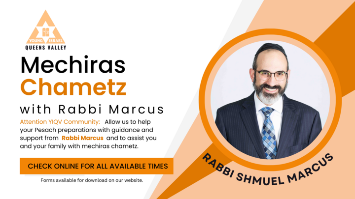 Mechiras Chametz with Rabbi Marcus 1