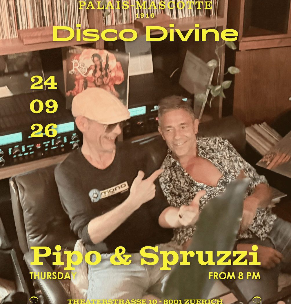 DISCO DIVINE: MONORECORDS W/ PIPO & SPRUZZI 1