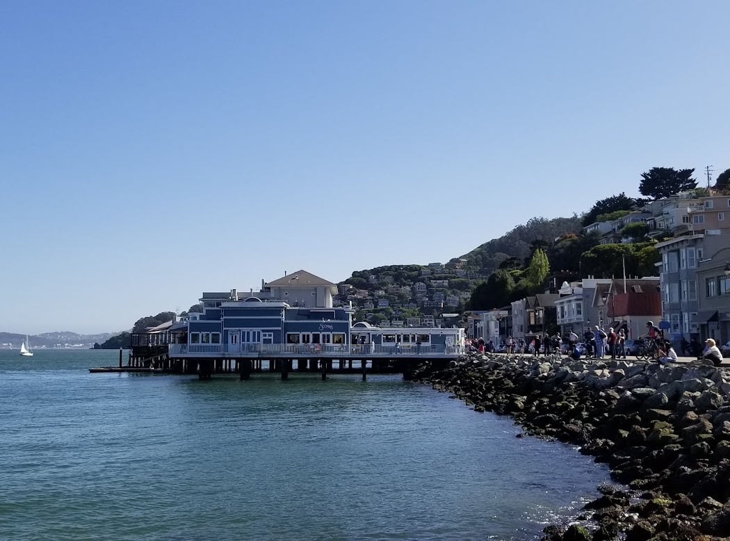 Sausalito Public Bicycle Parking Lot (Downtown) 1