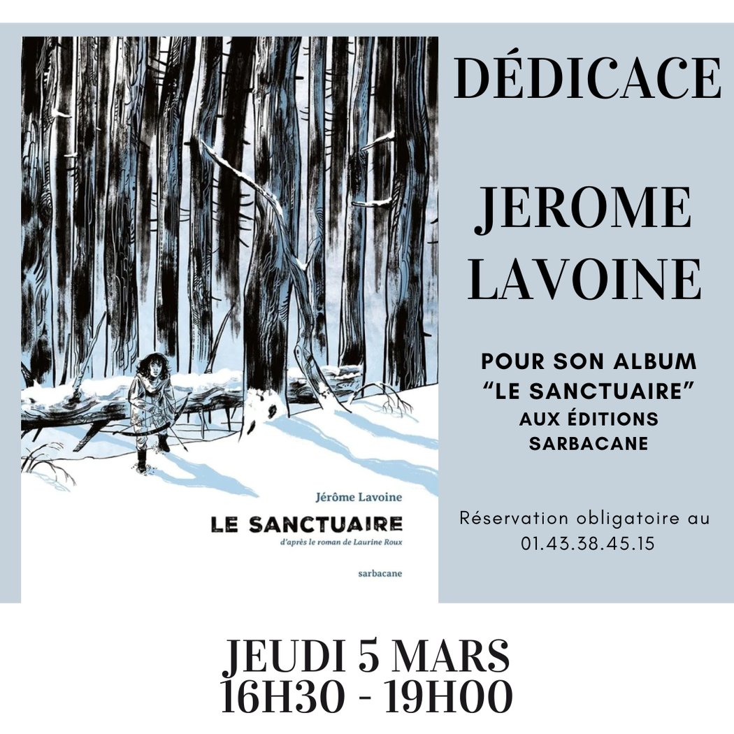 Dédicace Jérôme Lavoine 1