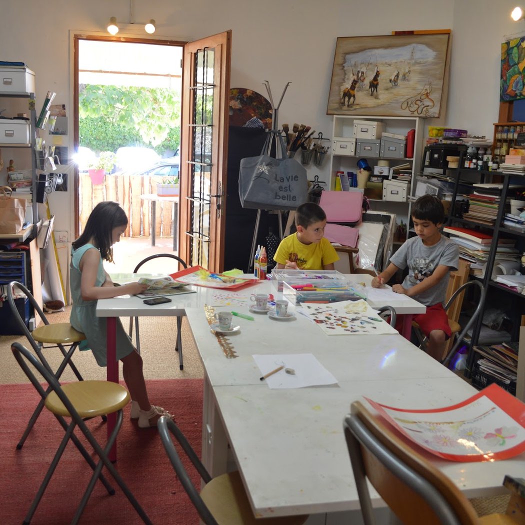 Arts Workshop Agnès Vandorme Painting Classes 3