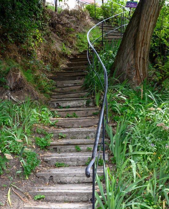 L'escalier d'Auvers 1
