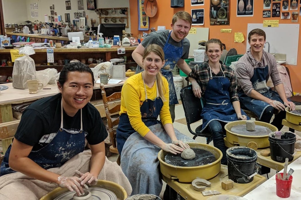 August Sunday Morning Pottery Wheel 3