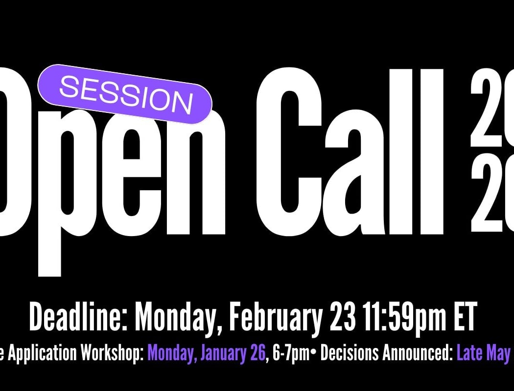 Open Call 2026 Info Session 1