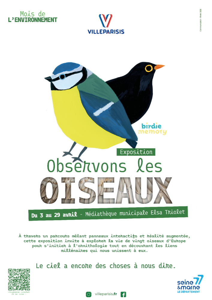 Exposition "Observons les oiseaux" 1