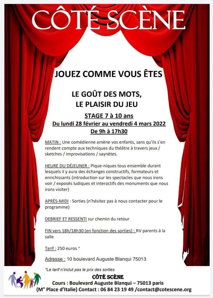 Stage enfants 7-10 ans 1