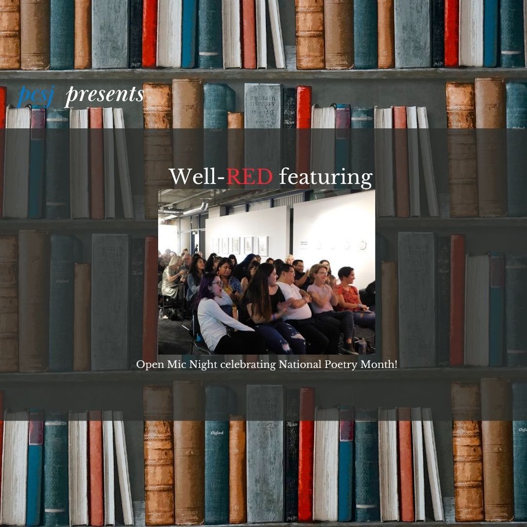 Well-RED features Open Mic Night celebrating Poetry Month 1