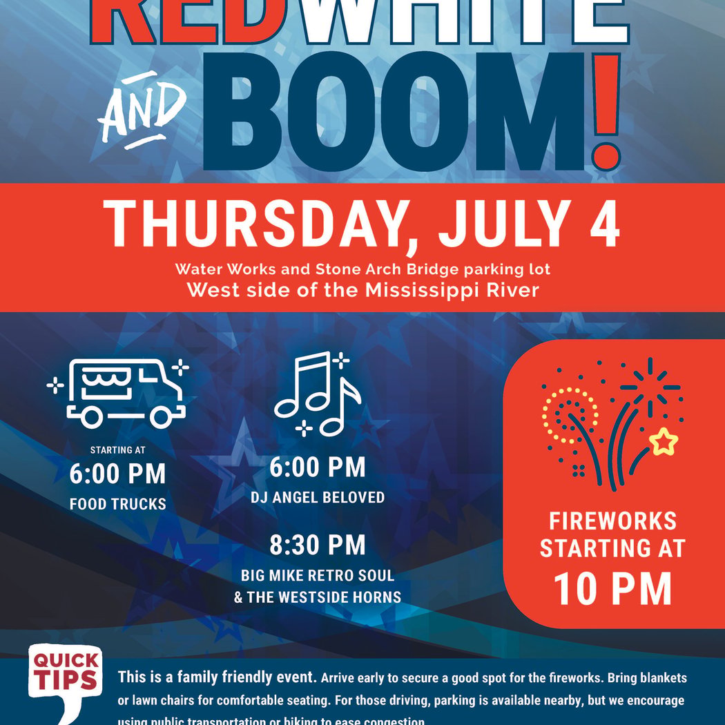 Minneapolis Red, White and Boom