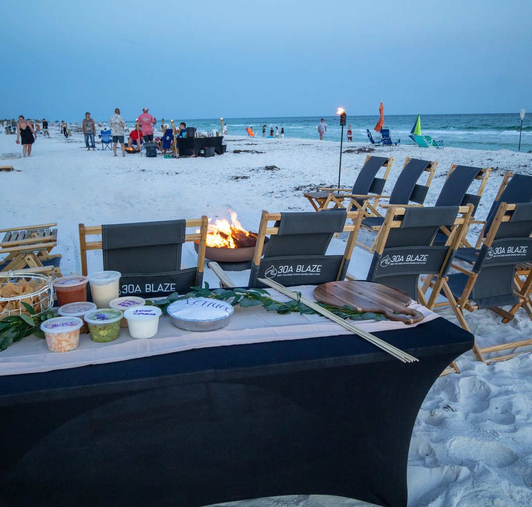30A Blaze Beach Bonfires 2