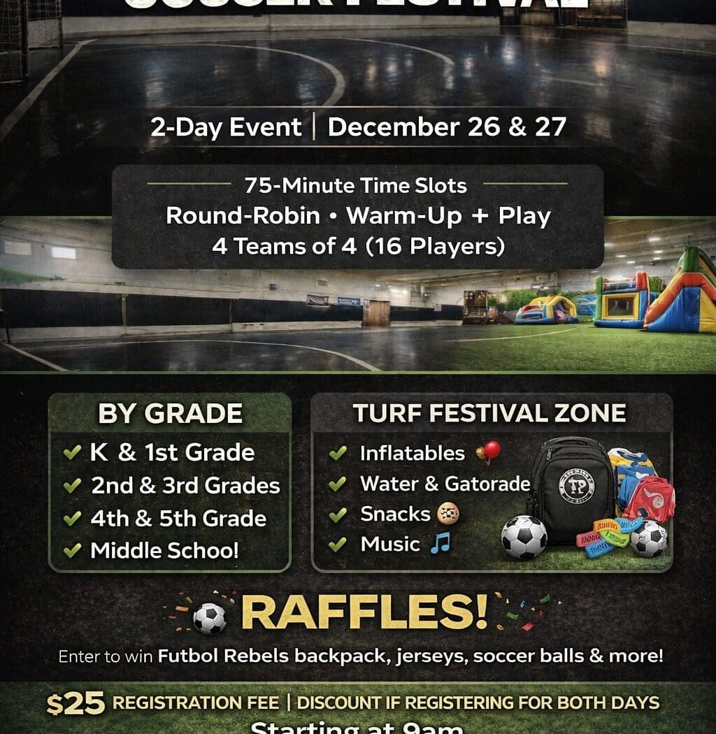 Holiday Indoor Soccer Festival 1