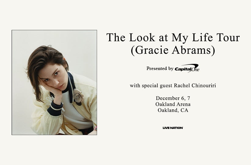 Gracie Abrams: The Look at My Life Tour presented by Capital One 1