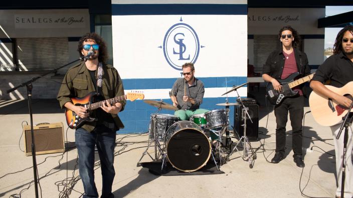 The Silver Lining Band Live on the Sand 1