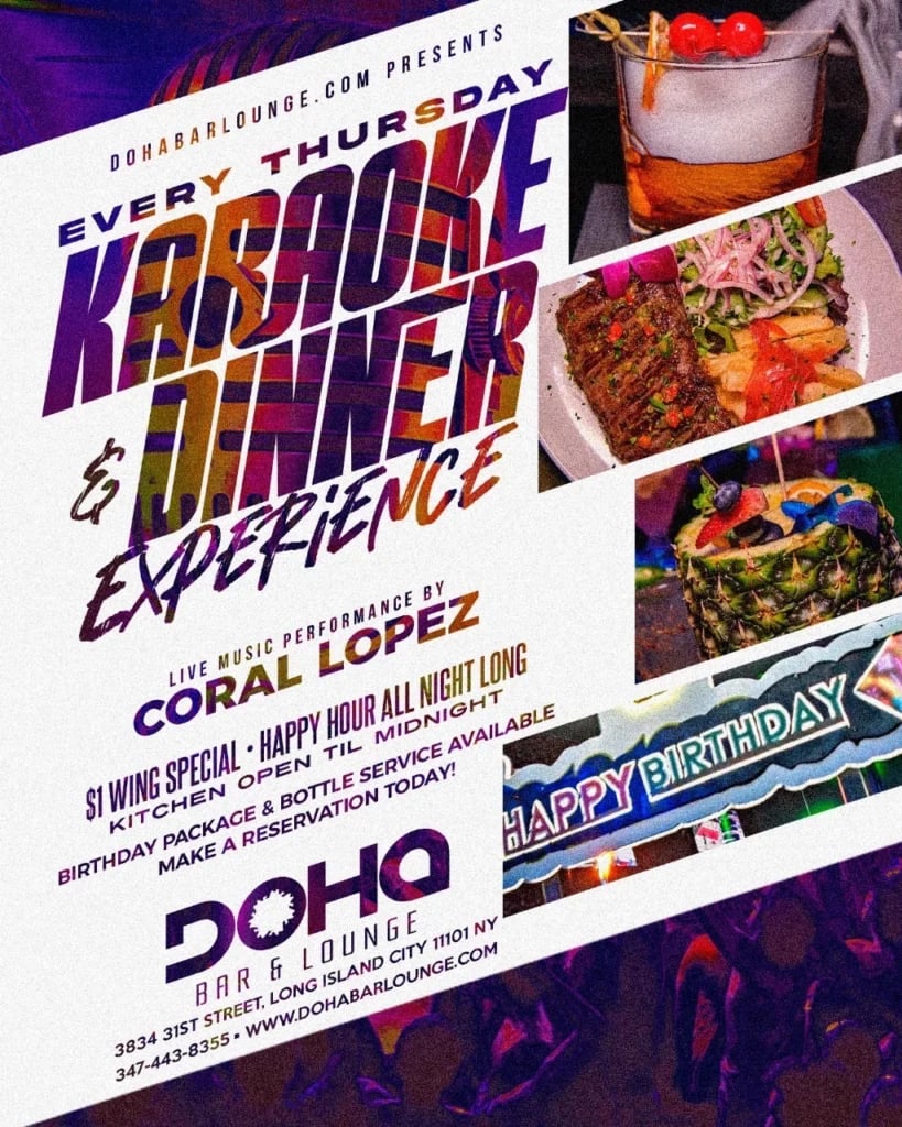 Thursday Night Karaoke Dinner Experience 1