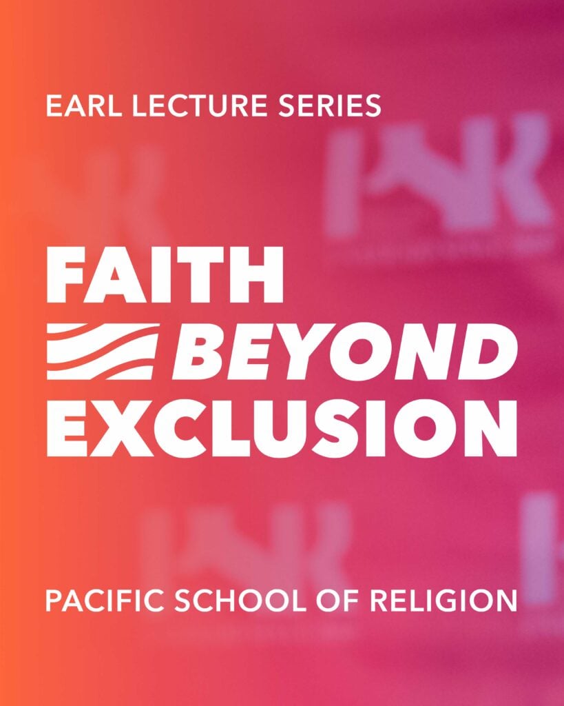 Faith Beyond Exclusion - Earl Lecture Series 2026 1