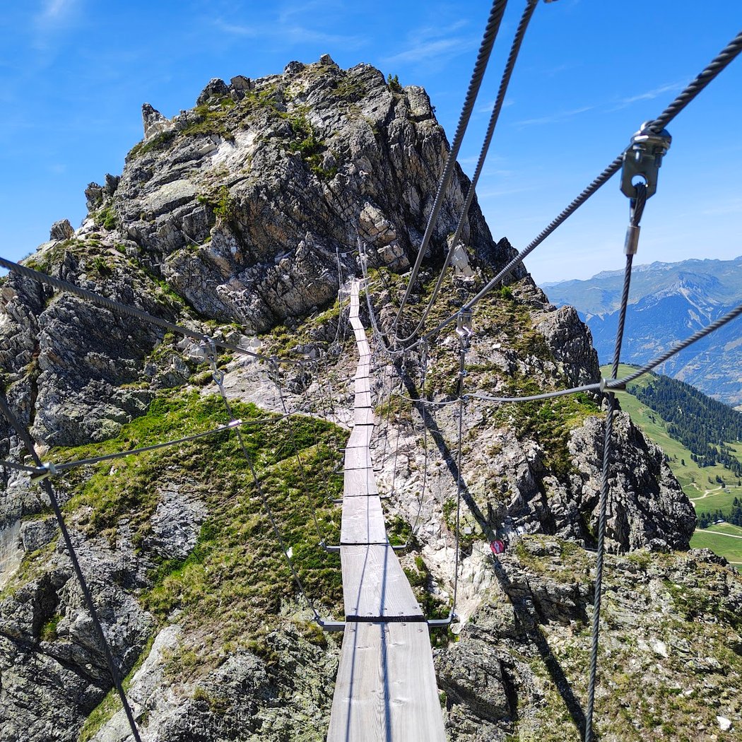 Via ferrata La Plagne 1