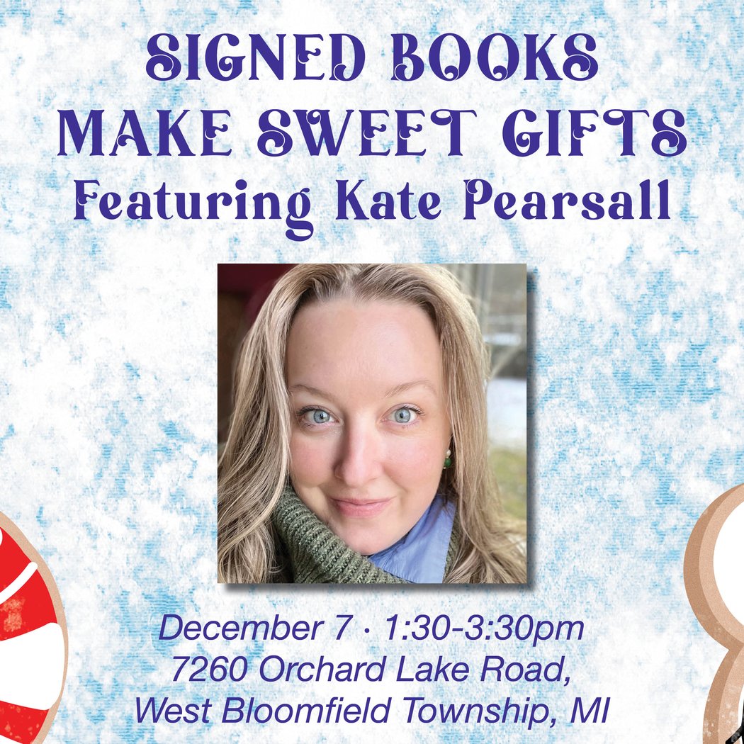 Signed Books Make Sweet Gifts Featuring Kate Pearsall 1