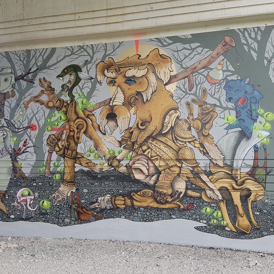 Graffiti Art - Mur du Souffle 3