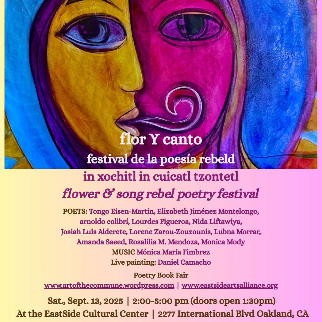 Flor Y Canto Festival de la Poesía Rebelde | Rebel Flower & Song Poetry Festival 1