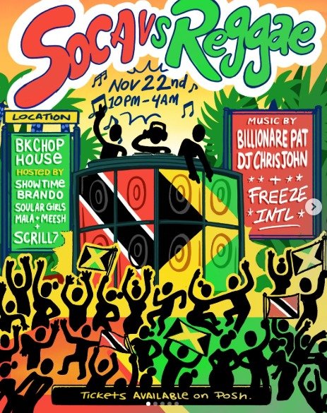 SOCA VS REGGAE: FLAG FETE 1