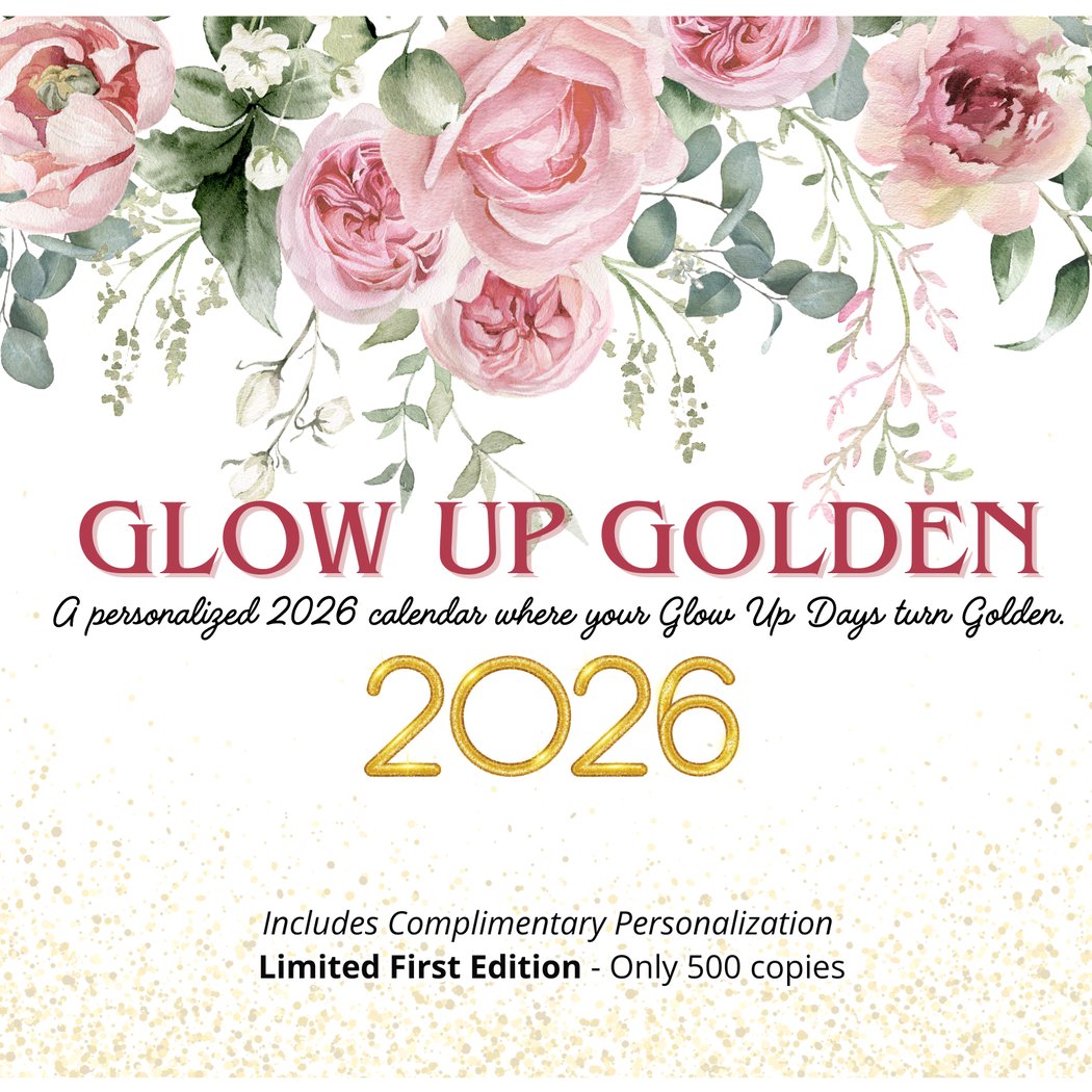 Glow Up Golden 2026 Calendar Pop-Up 2