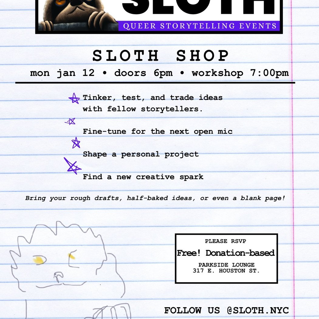 SLOTH SHOP 1