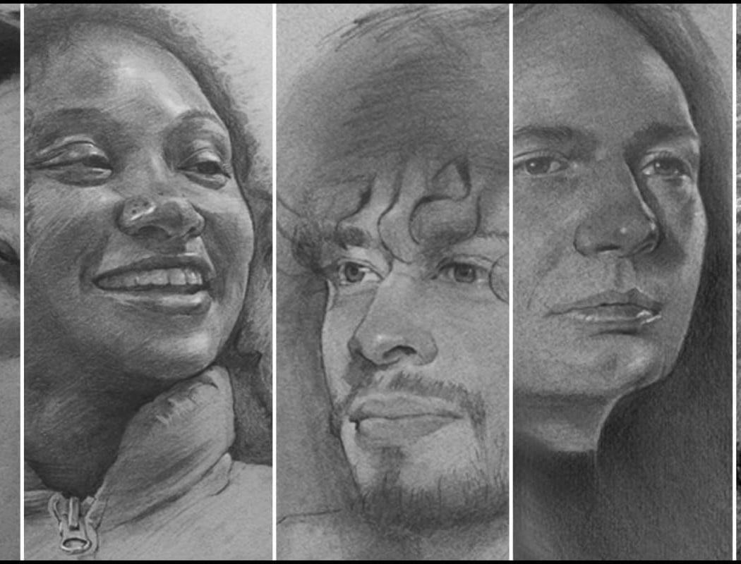 Raymond MacDonald: Touches of Gray: Portrait Studies in Graphite