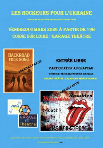 Des rockeurs pour l'Ukraine 1