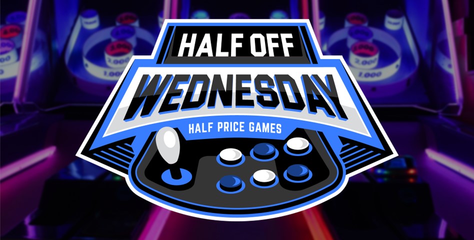 Half Off Wednesday 1