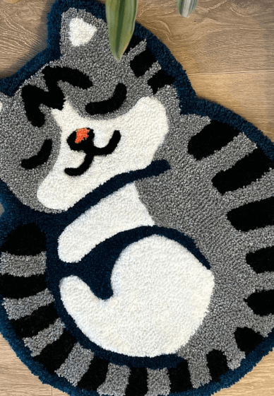 Simple Thread Tufting Workshop 4